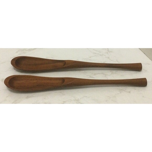 Dansk Designs IHQ Jens Quistgaard Danish Teak Wood Salad Serving Spoon 15 "